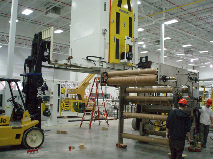 D&E Industrial specializes in Machine Line Installation & Optical